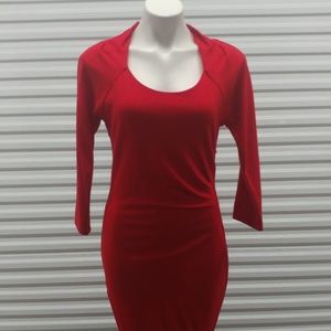 Dress Poppy Red